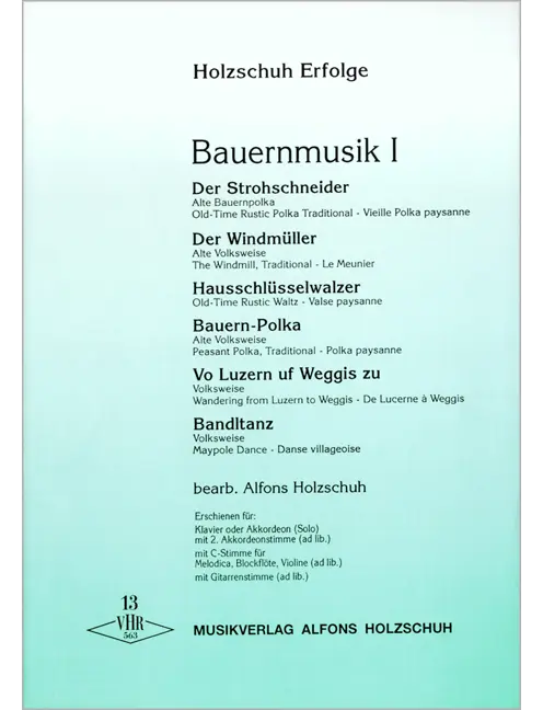 Holzschuh Erfolge, Band 13